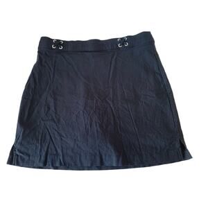 Rafaella comfort skort black size medium women's